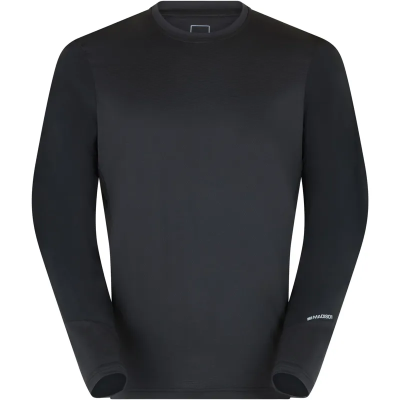 Madison Flux Trail Men's Long Sleeve Jersey - Black