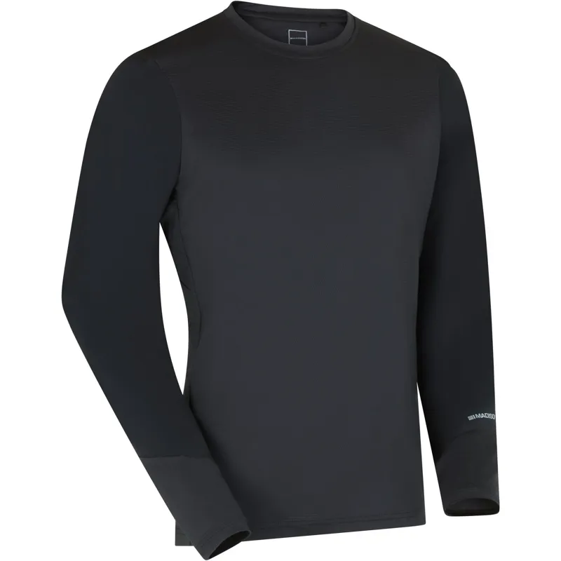 Madison Flux Trail Men's Long Sleeve Jersey - Black-1