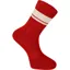 Madison Roam Crew Socks - Mineral Red