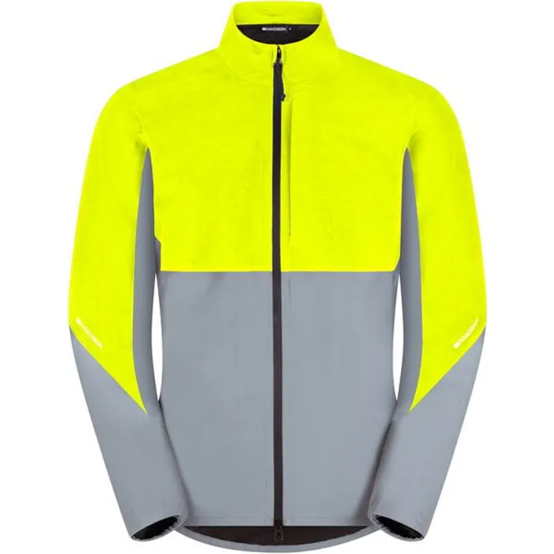 Madison Stellar Ultra Reflective Waterproof Men's Jacket - Hi-Viz Yellow
