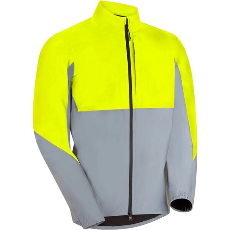 Madison Stellar Ultra Reflective Waterproof Men's Jacket - Hi-Viz Yellow-1