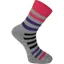 Madison Roam 4 Season Socks - Pink/Grey