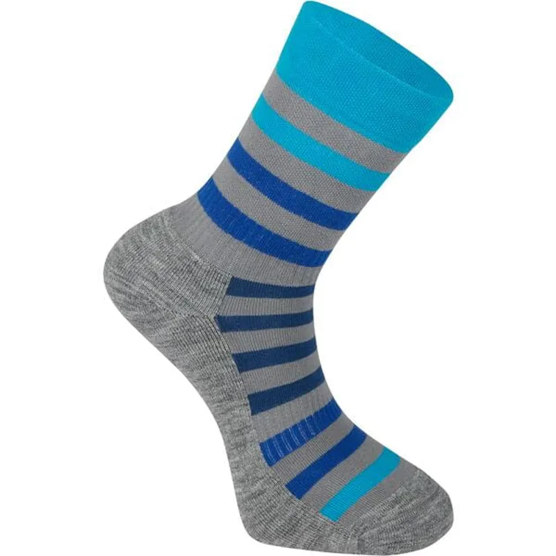Madison Roam 4 Season Socks - Blue/Grey