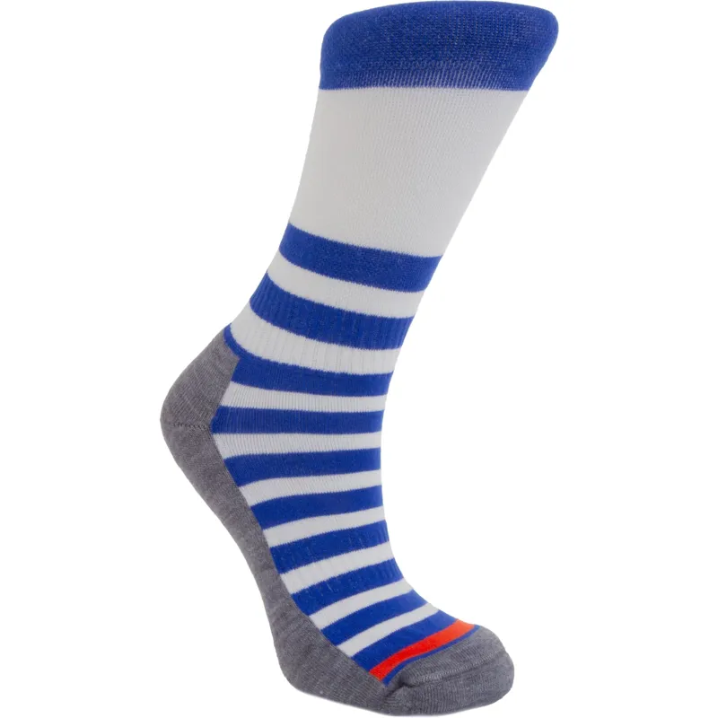 Madison Roam 4 Season Socks - Ultramarine Blue/Bone