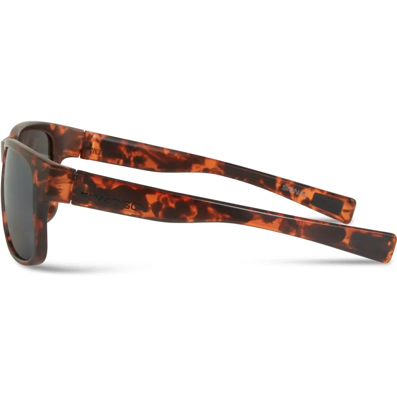 Madison Signal Sunglasses - Dark Tortoise Shell/Black Mirror Lens-1