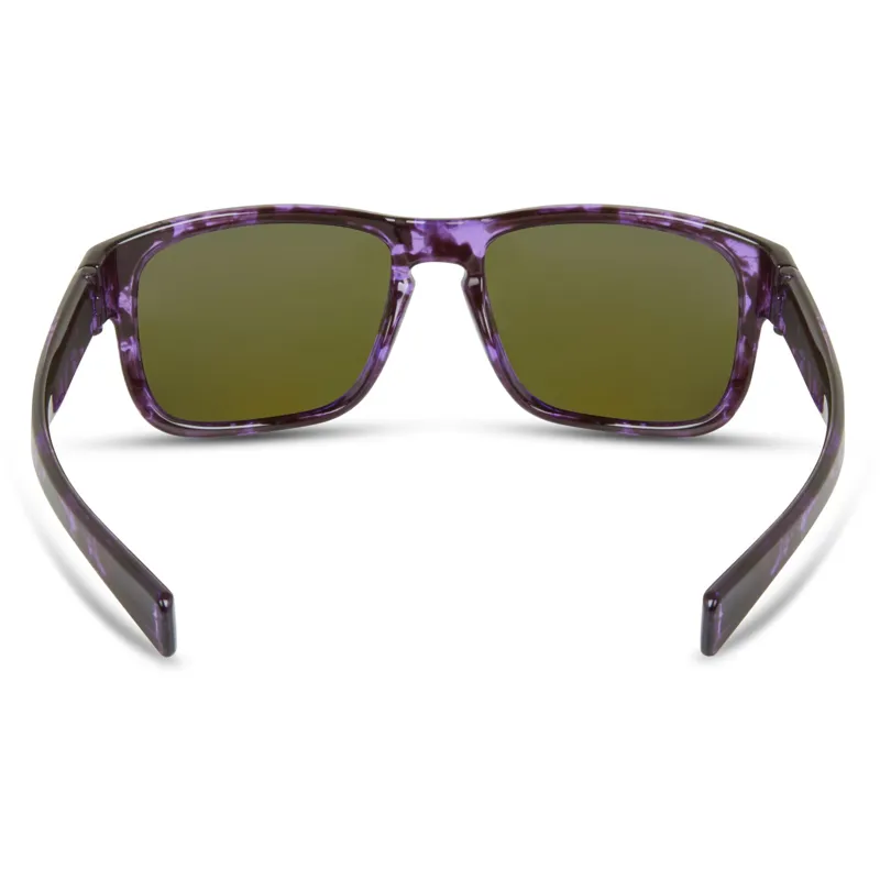 Madison Signal Sunglasses - Crystal Tortoise Shell/Purple Mirror Lens-2