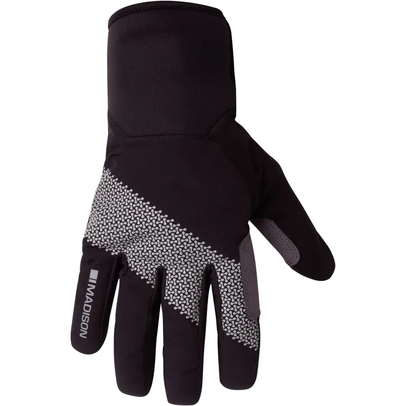 Madison Stellar Reflective Waterproof Thermal Gloves - Black