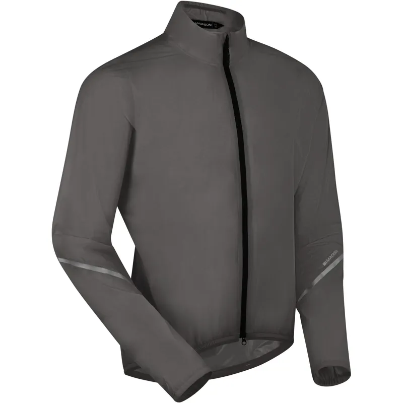 Madison Flux 2L Ultra Packable Waterproof Men's Jacket - Castle Grey-1