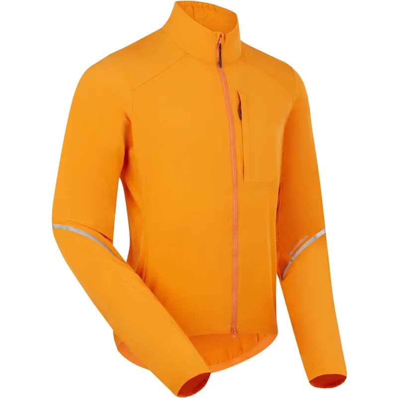 Madison Freewheel Windproof Packable Men's Jacket - Mango Orange-1