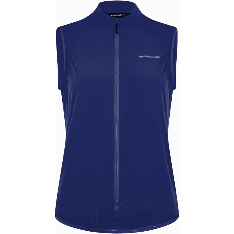 Madison Freewheel Windproof Packable Women's Gilet - Ink Navy