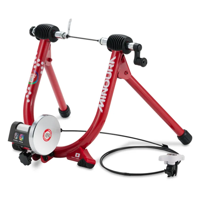Minoura LR341 Turbo Trainer - Red - One Size