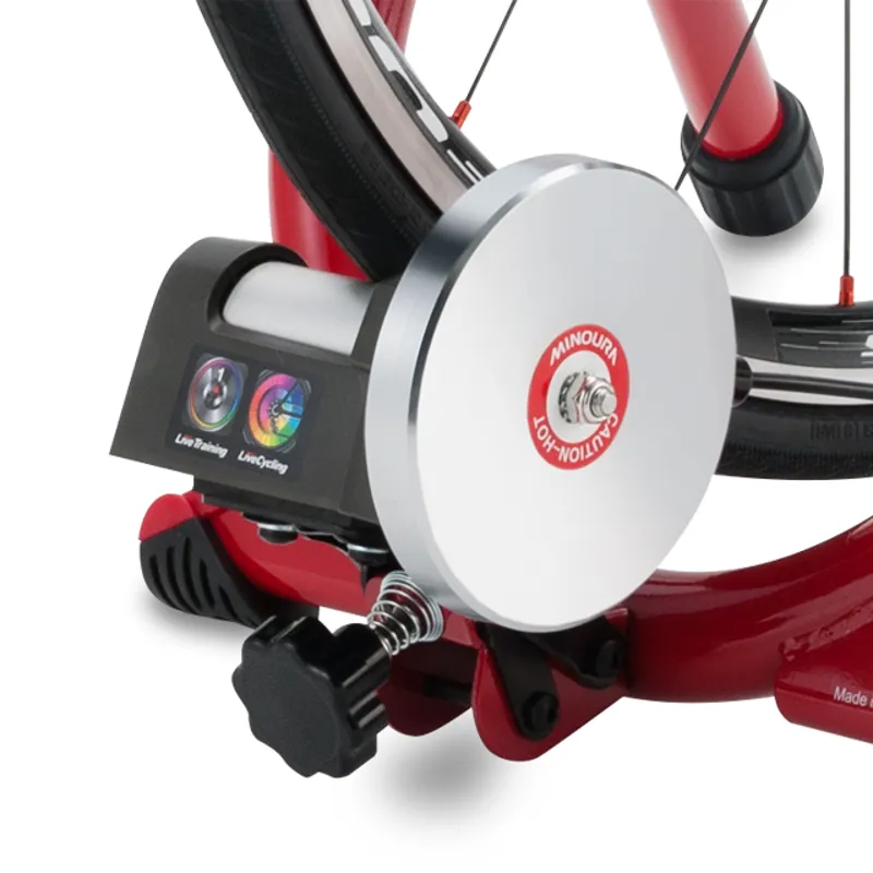Minoura LR341 Turbo Trainer - Red - One Size-1
