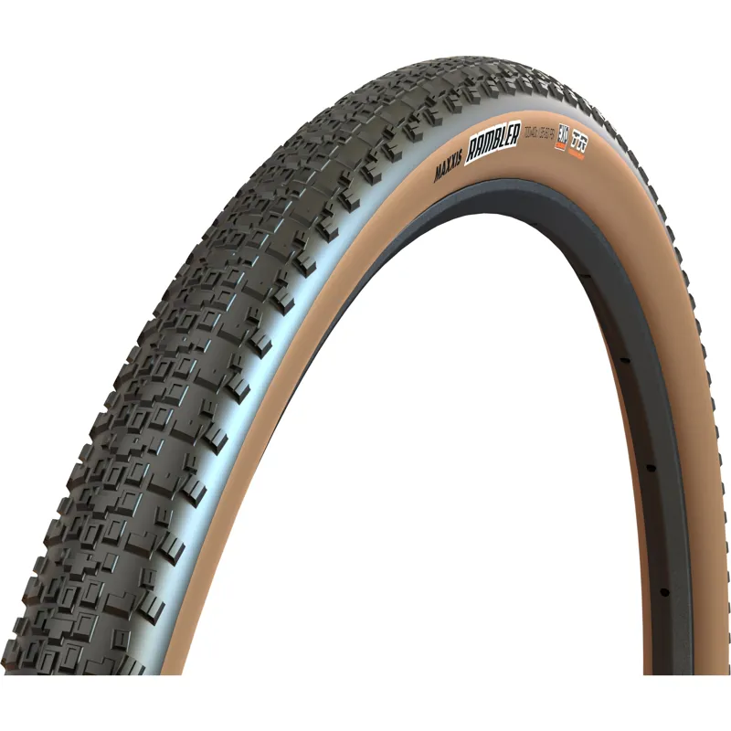 Maxxis Rambler 700 x 40C Folding Dual Compound EXO Tubeless Tan Wall Tyre