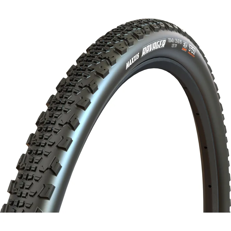 Maxxis Ravager 700 x 40C 120 TPI Folding Dual Compound EXO Tubeless Tyre