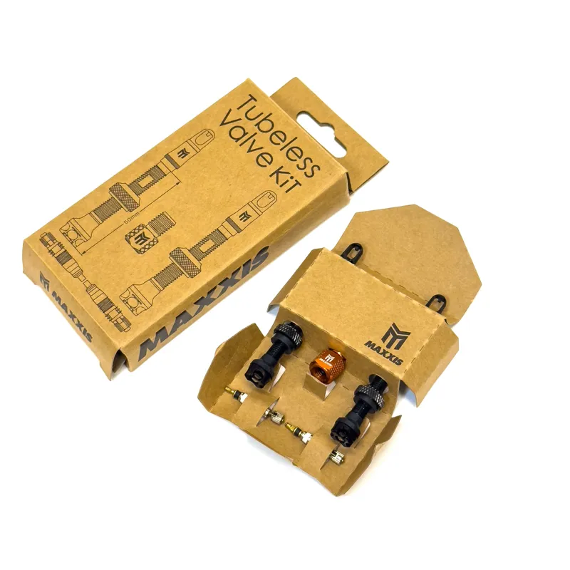 Maxxis Tubeless 50mm Presta Valves - Black-1