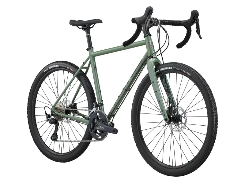 Kona Rove LTD 2025 Gravel Road Bike - Gloss Metallic Green-1