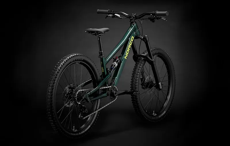 Norco Fluid FS Youth 27.5 inch 2026 Full Suspension MTB - Dark Green-2