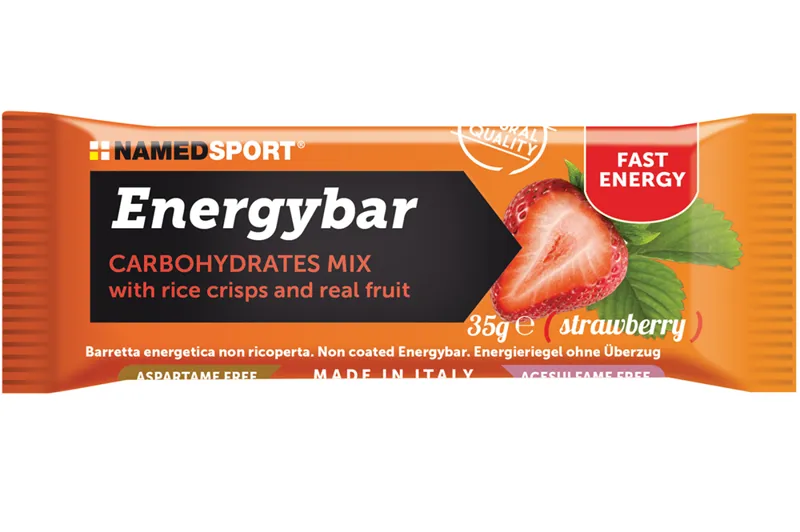 NamedSport Energy Bar 12x35g - Strawberry