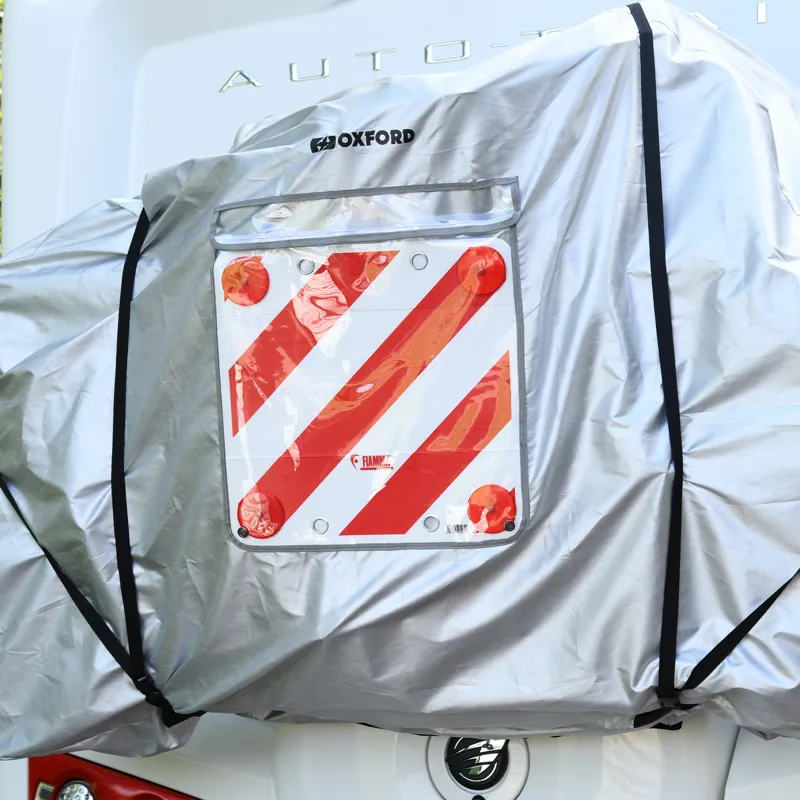 Oxford Aquatex Touring Deluxe Bike Cover For 3-4 Bikes - Silver-2