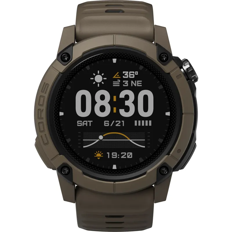 Coros Nomad GPS Watch - Brown-2
