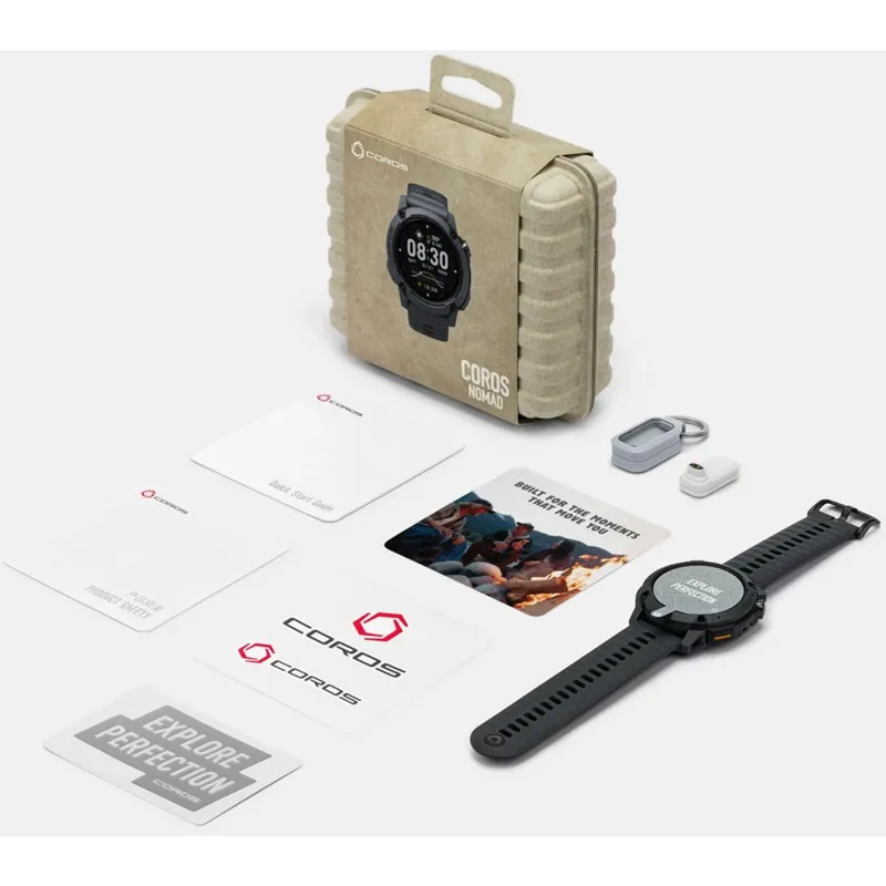Coros Nomad GPS Watch - Brown-6