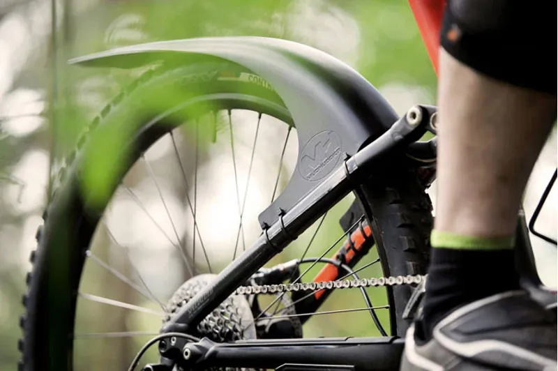 Mudhugger Small Rear Hugger Rear Mudguard - Black-4