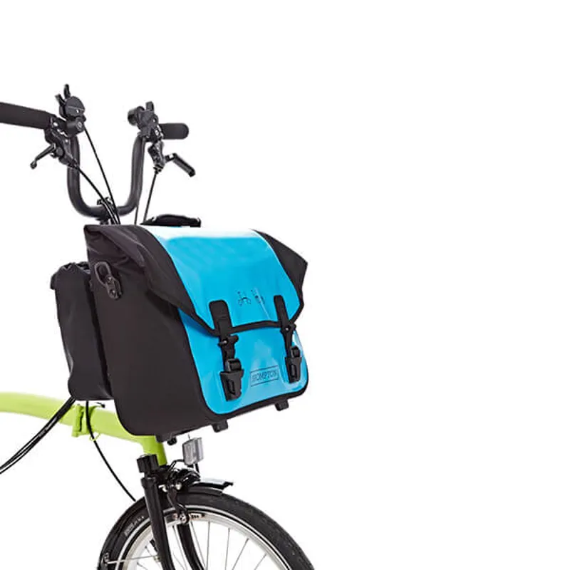 Brompton O Bag Handlebar Bag - Lagoon Blue-9