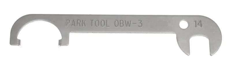 Park Tool OBW-3 Offset Brake Wrench 14 mm Brake Centering Tool -