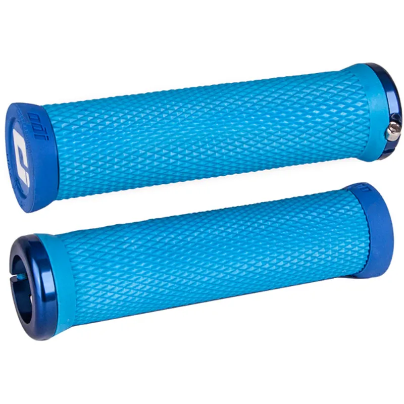 ODI Elite Motion MTB Lock-On Grips - 130mm - Blue
