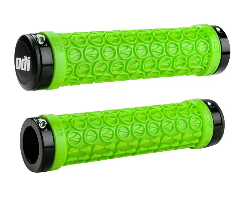 Lime green mtb grips best sale