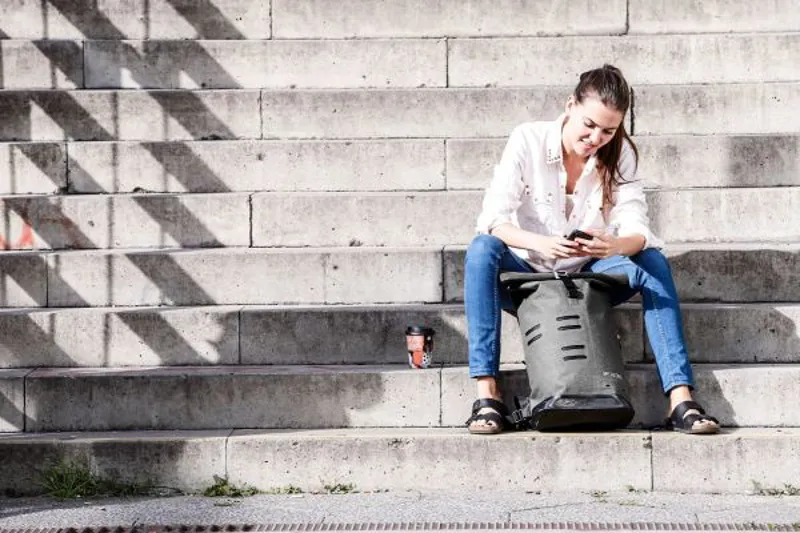 Ortlieb Commuter Daypack Urban Backpack - 21 Litre - Pepper-8