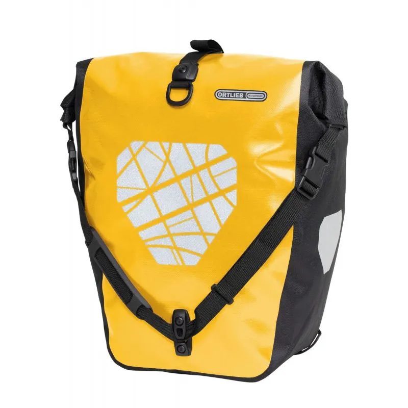 Ortlieb Back-Roller Classic High Viz Pannier Bag - 40 Litre - Yellow