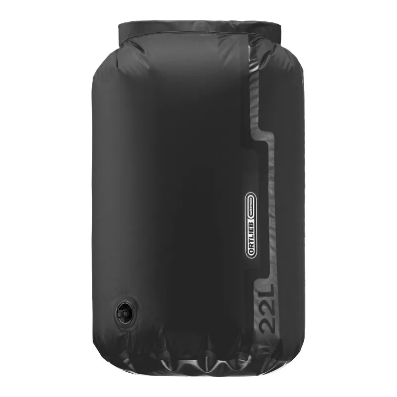 Ortlieb Ultra Lightweight Drybag PS10 With Valve - 22 Litre - Black