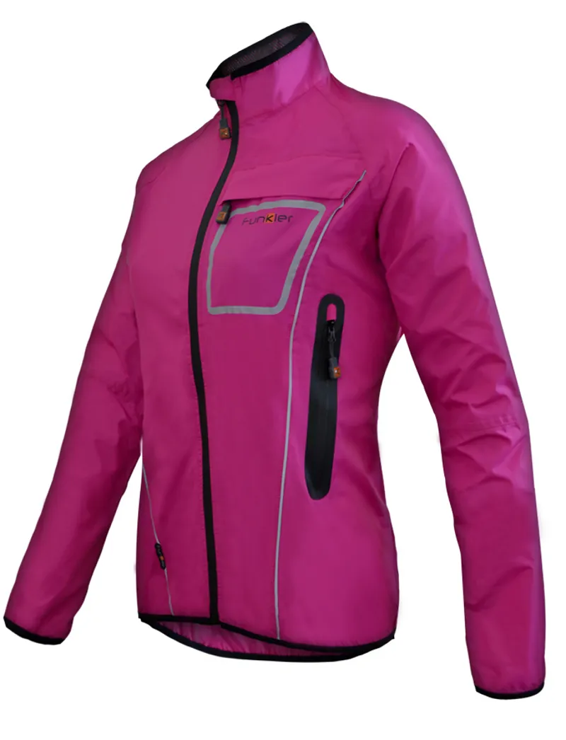 Funkier Storm Womens Waterproof Jacket - Pink