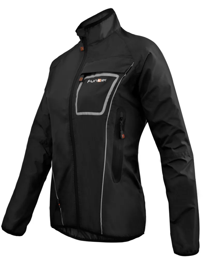 Funkier Storm Womens Waterproof Jacket - Black