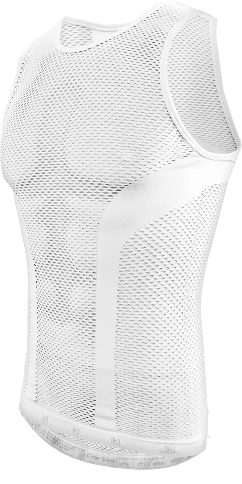 Funkier Vesta Pro Summer Lightwight Baselayer - White