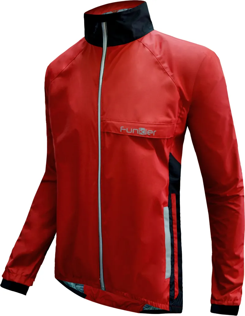 Funkier Attack Kids Waterproof Jacket - Red