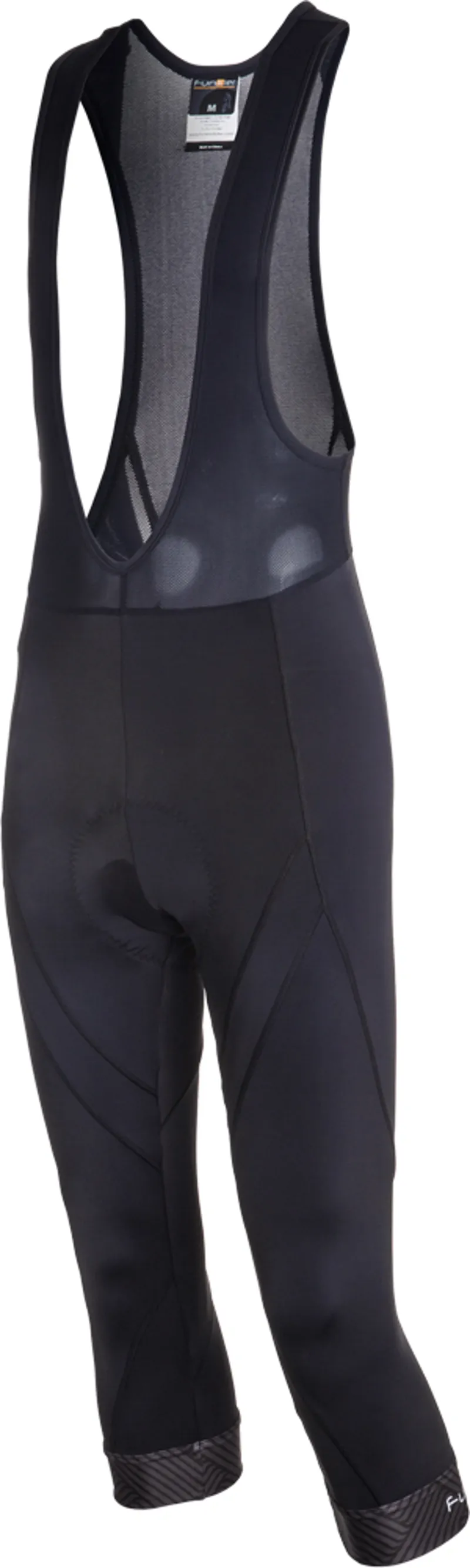 Funkier RideFlo Gents 3/4 Summer Bib Tights - Black - XL