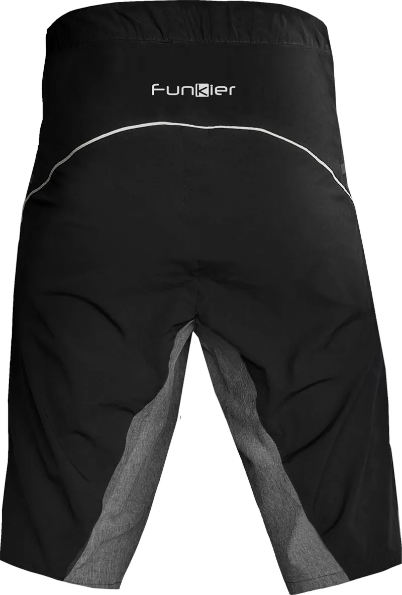 Funkier Trak Pro MTB Baggy Shorts - Black/Grey-1