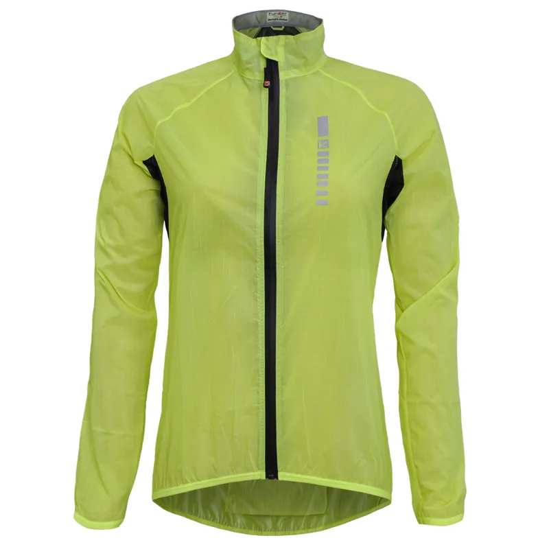 Funkier Dryride Pro Womens Showerproof Jacket - Fluo Yellow