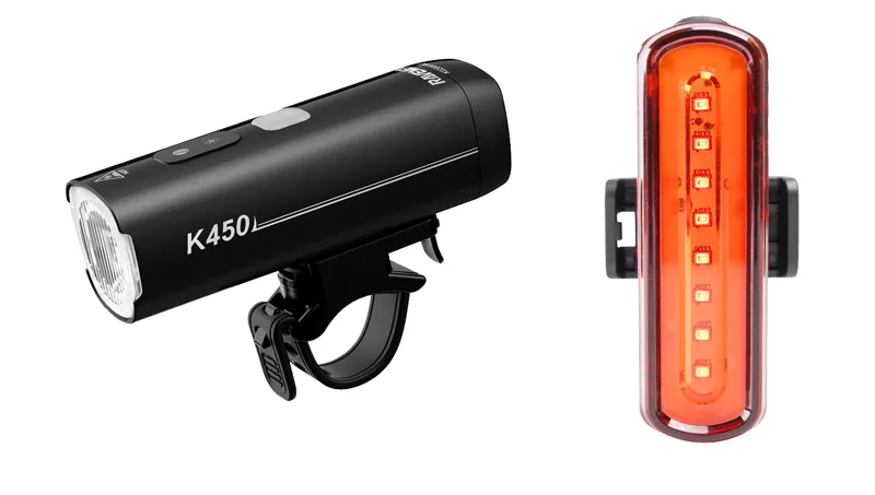 Ravemen K450/TR30 USB Rechargeable Light Set - Black 