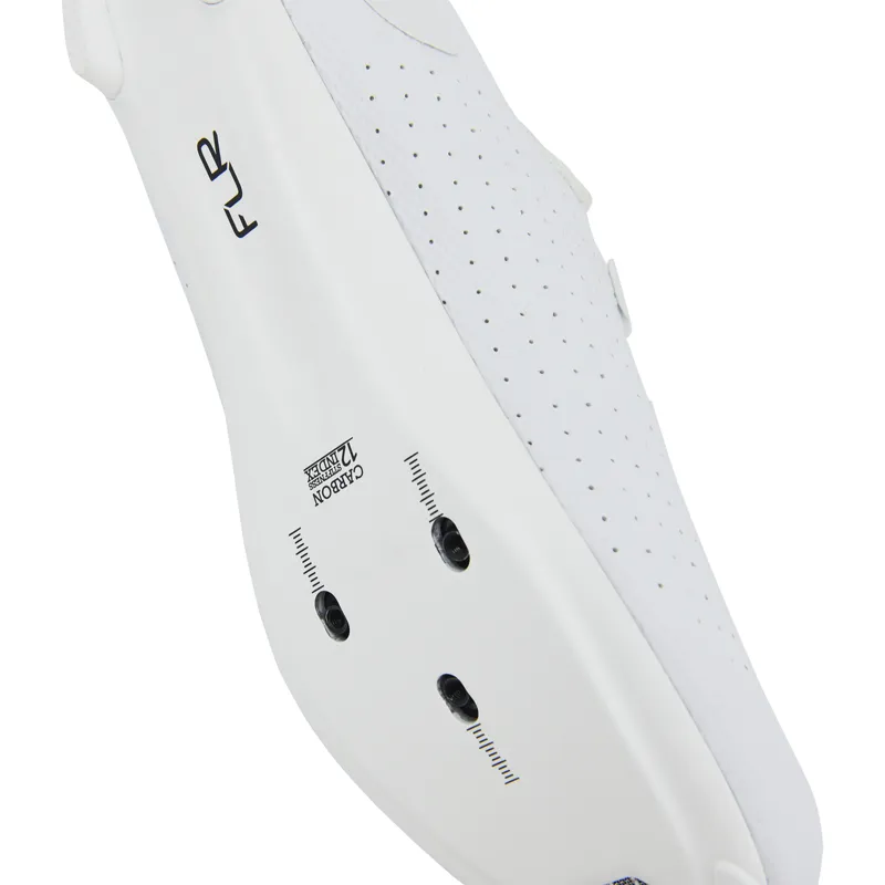 FLR F-5 Pro Carbon Plate Road Shoes - Pure White-3
