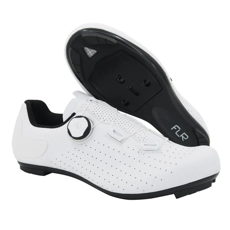 FLR F-3 R250 Pro Road Shoes - White-3