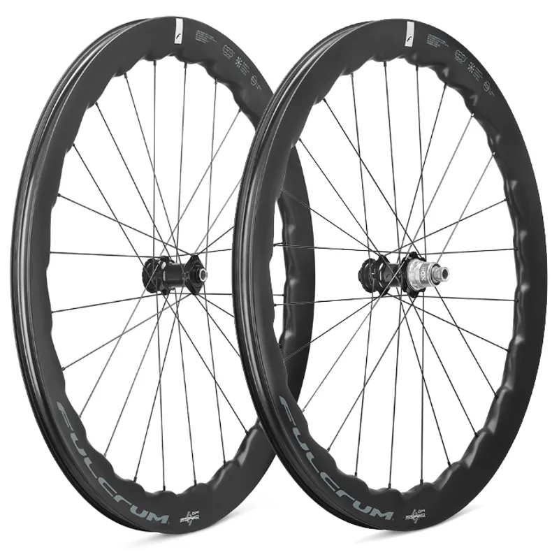 Fulcrum Soniq GR Carbon MS12 Tube or T/L Disc Brake 700c Gravel Wheelset