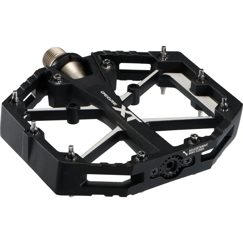 Shimano PD-M8240 XT Flat MTB Pedals - Black-2