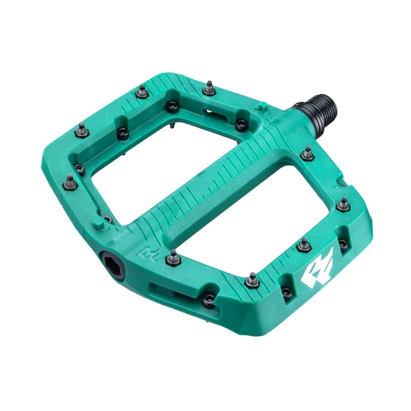 Race Face Chester Flat MTB Pedals - Green-2