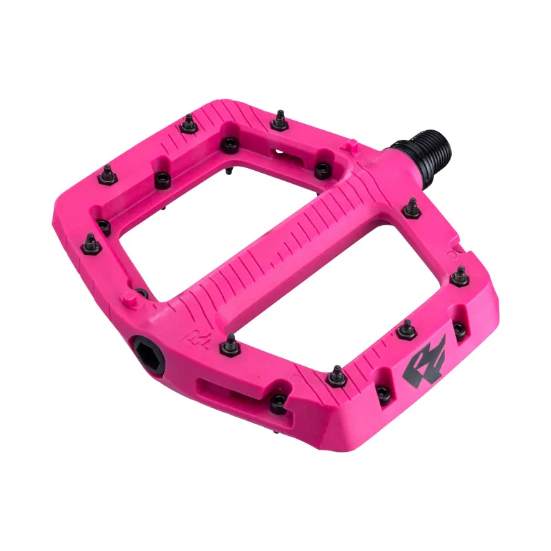 Race Face Chester Flat MTB Pedals - Magenta-2