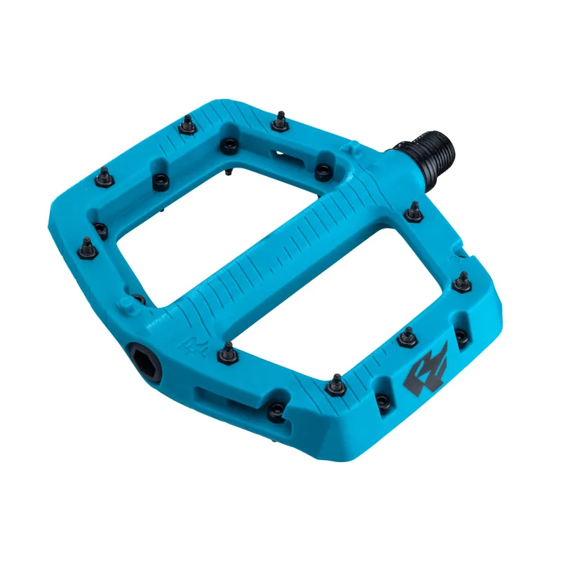Race Face Chester Flat MTB Pedals - Turquoise-2