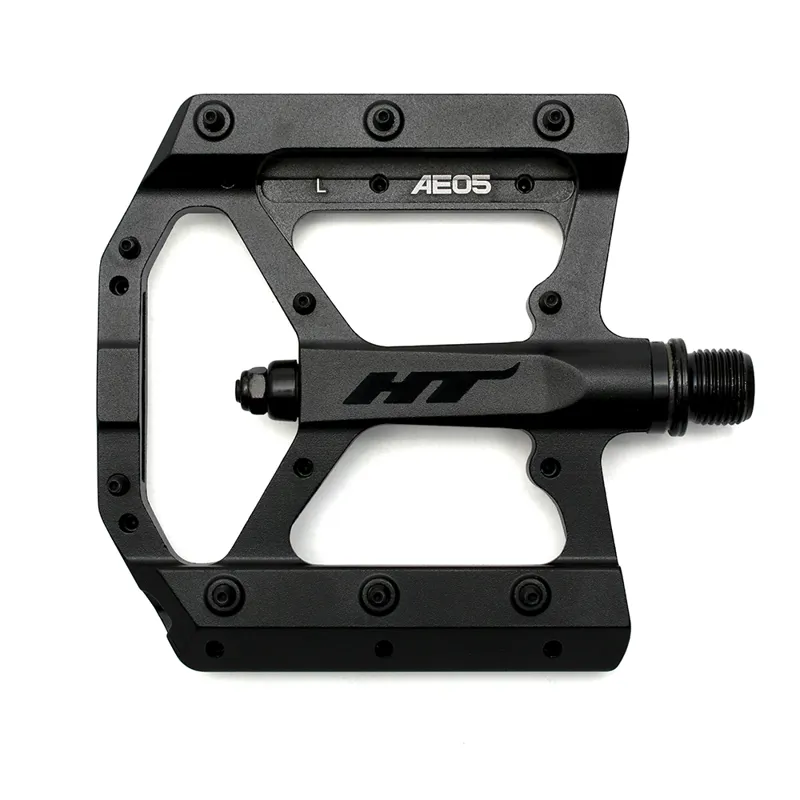 HT Components AE05 Flat MTB Pedals - Stealth Black