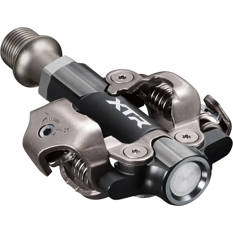 Shimano PD-M9200 XTR 3mm Shorter Axle XC Race Pedals - Grey/Black